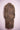 Long leopard print trench coat with gold embroidery on shoulders displayed on pink hanger
